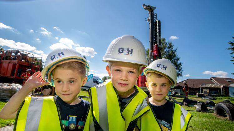 children at monk fryston
